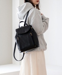 Jamale（ジャマレ）の「牛革レザーリュックサック（バックパック/リュック）」