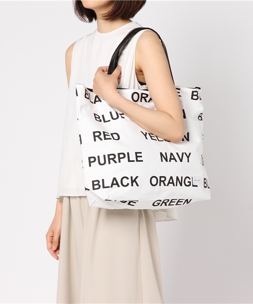 knot yacht（ノットヨット）の「ペインティングバッグ（トートバッグ・レディース・ブラック/ライトグレー/ネイビー・FREE）」の13枚目の写真