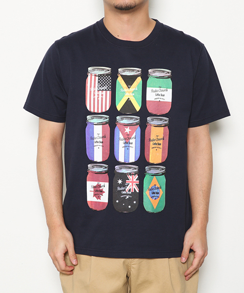 RODEO CROWNS WIDE BOWL（ロデオクラウンズワイドボウル）の「CANNING Tシャツ（Tシャツ/カットソー・メンズ・ホワイト/トップグレー/ネイビー・LARGE/X-LARGE/MEDIUM）」の3枚目の写真