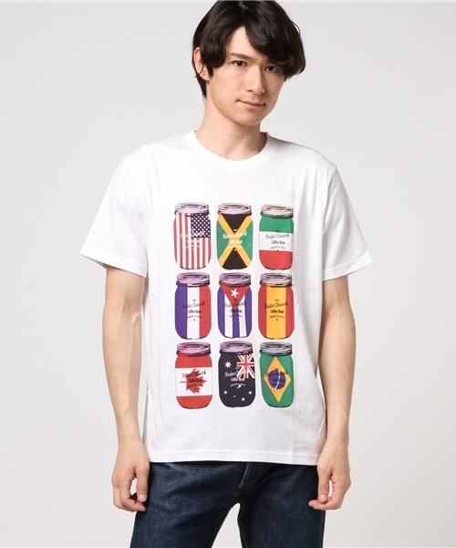 RODEO CROWNS WIDE BOWL（ロデオクラウンズワイドボウル）の「CANNING Tシャツ（Tシャツ/カットソー・メンズ・ホワイト/トップグレー/ネイビー・LARGE/X-LARGE/MEDIUM）」の11枚目の写真