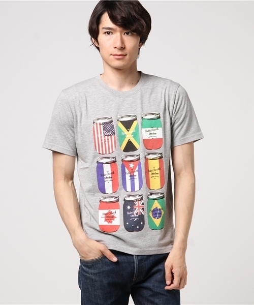 RODEO CROWNS WIDE BOWL（ロデオクラウンズワイドボウル）の「CANNING Tシャツ（Tシャツ/カットソー・メンズ・ホワイト/トップグレー/ネイビー・LARGE/X-LARGE/MEDIUM）」の12枚目の写真