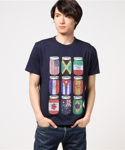 RODEO CROWNS WIDE BOWL（ロデオクラウンズワイドボウル）の「CANNING Tシャツ（Tシャツ/カットソー・メンズ・ホワイト/トップグレー/ネイビー・LARGE/X-LARGE/MEDIUM）」の10枚目の写真