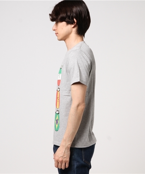 RODEO CROWNS WIDE BOWL（ロデオクラウンズワイドボウル）の「CANNING Tシャツ（Tシャツ/カットソー・メンズ・ホワイト/トップグレー/ネイビー・LARGE/X-LARGE/MEDIUM）」の5枚目の写真