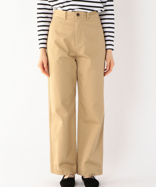 SHIPS（シップス）の「チノクロスパンツ（その他パンツ・レディース・ベージュ系その他・36/38）」の2枚目の写真