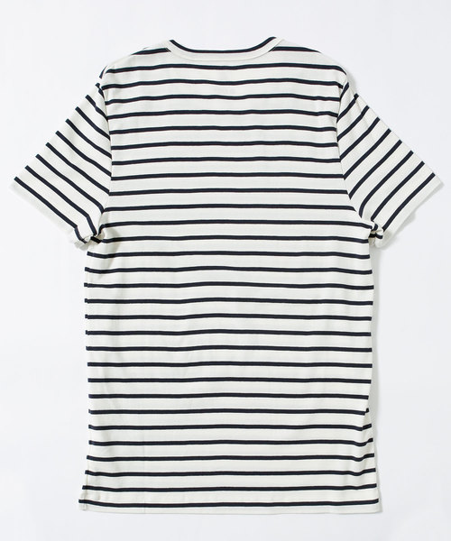 PETIT BATEAU(プチバトー)の「PETIT BATEAU/別注メンズ ロゴプリントTEE(Tシャツ/カットソー・メンズ・ホワイト/ブラック/その他1・LARGE/MEDIUM/SMALL/X-LARGE)」の7枚目の写真