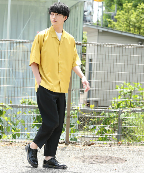 JUNRED（ジュンレッド）の「マイクロシアサッカーインボックスワイドアンクルパンツ（その他パンツ・メンズ・ブラック/ネイビー/ライトグレー・S/M/L）」の10枚目の写真