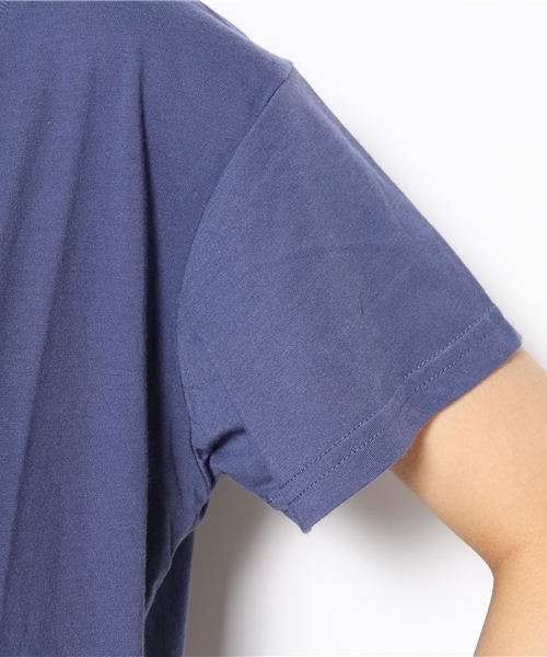 CIAOPANIC（チャオパニック）の「《WEB限定SALE価格》【Ciaopanic】PARIS刺繍TEE（Tシャツ/カットソー・レディース・オフホワイト/ネイビー・FREE）」の6枚目の写真