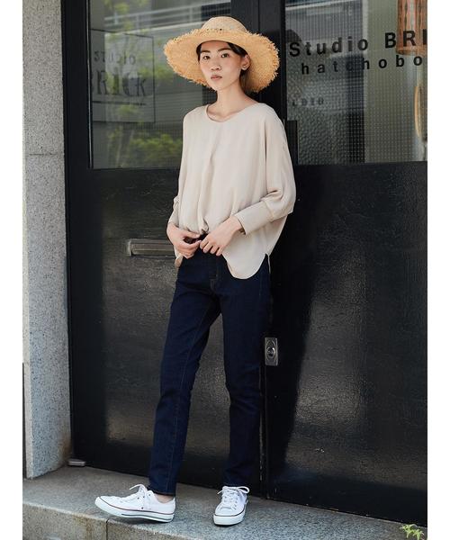 AMERICAN HOLIC（アメリカンホリック）の「スキニーフィットデニム ●（デニムパンツ・レディース・インディゴブルー/ワンウォッシュ/ブルー系その他・LL/S/M/L/XS）」の7枚目の写真