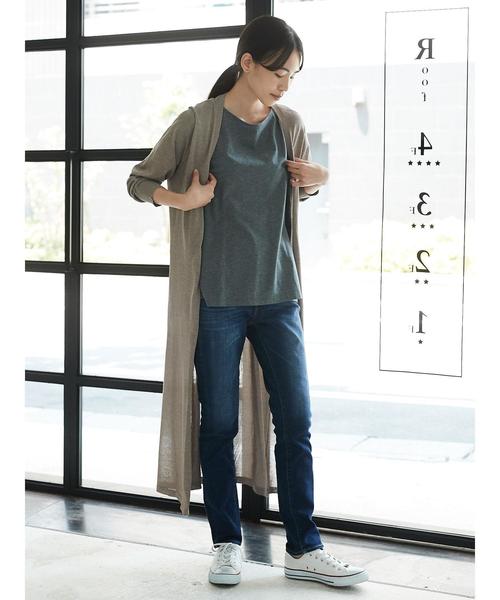 AMERICAN HOLIC（アメリカンホリック）の「スキニーフィットデニム ●（デニムパンツ・レディース・インディゴブルー/ワンウォッシュ/ブルー系その他・LL/S/M/L/XS）」の12枚目の写真