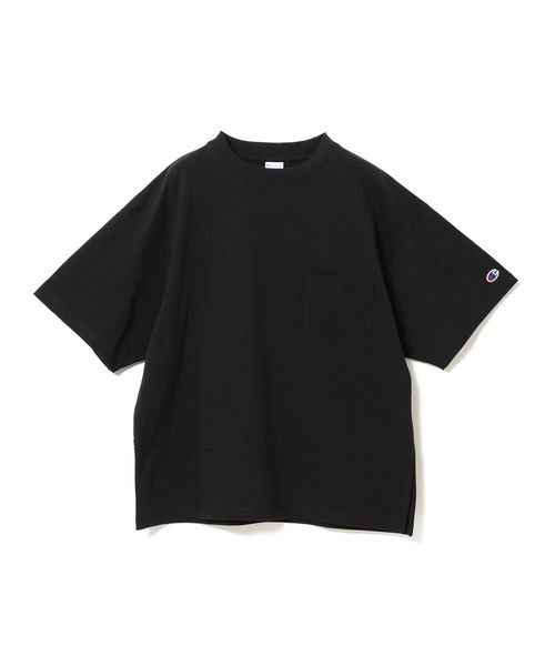 Ray BEAMS（レイビームス）の「Champion × Ray BEAMS / 別注 ビッグ ポケット Tシャツ（Tシャツ/カットソー・レディース・ホワイト/ブラック/ネイビー/ターコイズブルー/イエロー/プラム・ONE SIZE）」の8枚目の写真