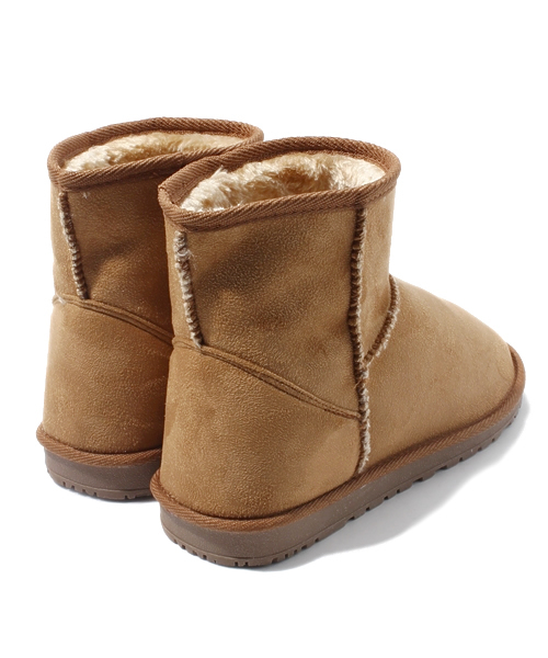 DISCOAT（ディスコート）の「【Discoat】インヒールムートンブーツ（ブーツ・レディース・ブラック/キャメル/ネイビー/グレー・LARGE/SMALL/MEDIUM）」の6枚目の写真