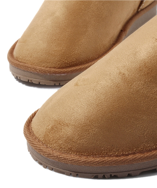 DISCOAT（ディスコート）の「【Discoat】インヒールムートンブーツ（ブーツ・レディース・ブラック/キャメル/ネイビー/グレー・LARGE/SMALL/MEDIUM）」の7枚目の写真