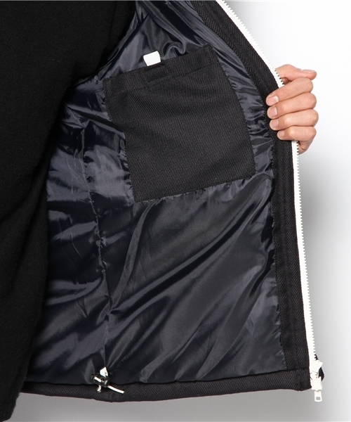 BEAMS(ビームス)の「□BEAMS / WOOL DOWN PARKA(ダウンジャケット/コート・メンズ・ライトグレー/ブルー系その他/ネイビー・SMALL/MEDIUM/LARGE)」の16枚目の写真