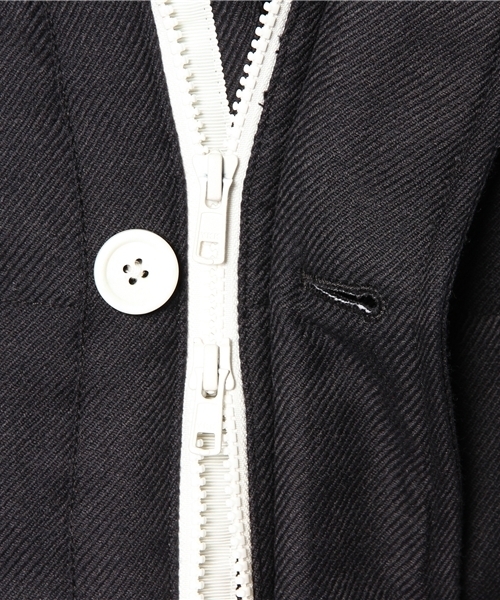 BEAMS(ビームス)の「□BEAMS / WOOL DOWN PARKA(ダウンジャケット/コート・メンズ・ライトグレー/ブルー系その他/ネイビー・SMALL/MEDIUM/LARGE)」の17枚目の写真