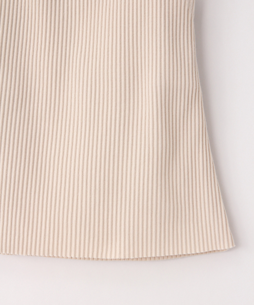LOWRYS FARM（ローリーズファーム）の「カットリブスカート　830610（スカート・キッズ・ブラック/ベージュ/オフホワイト/ブルー・100/110/120）」の12枚目の写真