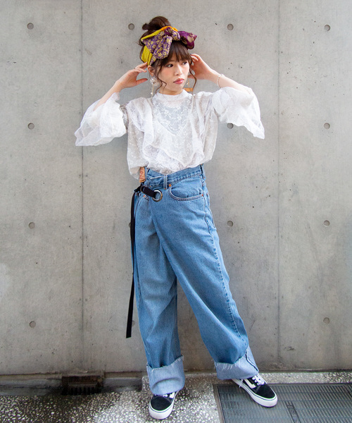 CA4LA（カシラ）の「LE LAVEGE3（ヘアバンド・レディース・ネイビー/イエロー/グリーン・ONESIZE）」の5枚目の写真