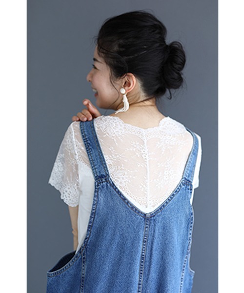 ５５ 以上節約 インナーにも最適 肌に添うデコルテレーストップス Tシャツ カットソー Cawaii カワイイ のファッション 保存版 Arenatheatre Net
