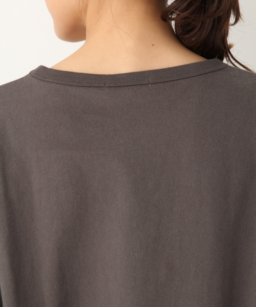 GLOBAL WORK(グローバルワーク)の「ピグメントフウチュニック/833214(Tシャツ/カットソー・レディース・イエロー/オフホワイト/ネイビー/ダークグレー・LARGE/MEDIUM)」の14枚目の写真