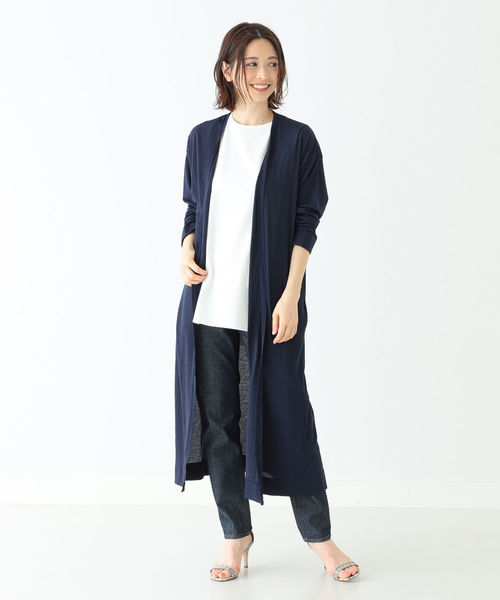 Demi-Luxe カーディガン Demi-Luxe BEAMS（デミルクス ビームス）アセテート ナイロン