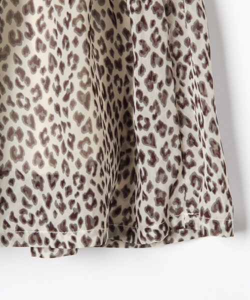 GLOBAL WORK(グローバルワーク)の「【キッズ】プリントシフォンティアードスカート/840089(スカート・キッズ・ネイビー/ホワイト系その他2・LARGE/MEDIUM/SMALL/X-LARGE/XX-LARGE)」の9枚目の写真