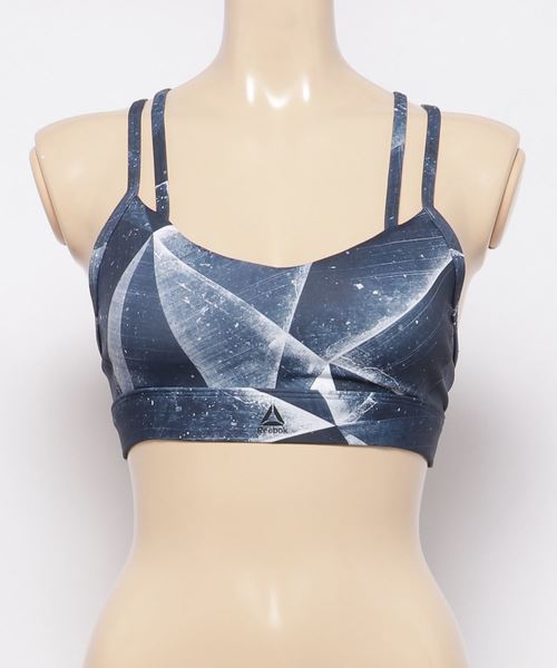 Reebok(リーボック)の「HERO ストラッピー ミディアムインパクトブラ / Hero Strappy Medium-Impact Bra(スポーツブラ・レディース・ネイビー/ブラック・X-SMALL/SMALL/LARGE/MEDIUM/X-LARGE)」の9枚目の写真