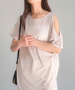 Everyday French Sleeve Tee（Tシャツ/カットソー）｜Her lip to
