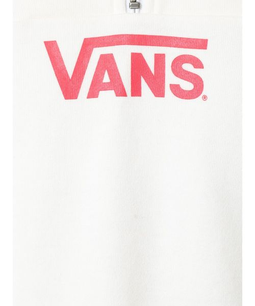 【コラボ】VANS ハーフジッププルオーバー VANS（バンズ）の「VANSコラボハーフジッププルオーバー（スウェット
