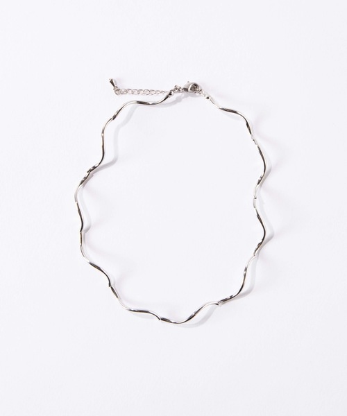 WEGO（ウィゴー）の「WEGO/うねうねメタルチョーカー（ネックレス・レディース・ゴールド/シルバー/その他1/その他2・FREE）」の7枚目の写真