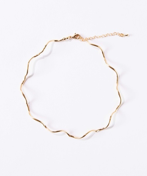 WEGO（ウィゴー）の「WEGO/うねうねメタルチョーカー（ネックレス・レディース・ゴールド/シルバー/その他1/その他2・FREE）」の13枚目の写真