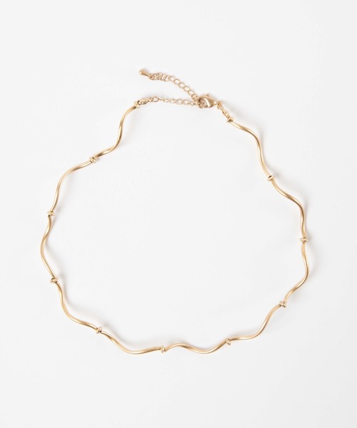 WEGO（ウィゴー）の「WEGO/うねうねメタルチョーカー（ネックレス・レディース・ゴールド/シルバー/その他1/その他2・FREE）」の11枚目の写真