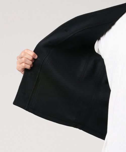 FILSON（フィルソン）の「FILSON: MACKINAW WOOL VEST（ベスト・メンズ・ネイビー/レッド/ダークグレー・LARGE/X-LARGE/MEDIUM）」の5枚目の写真