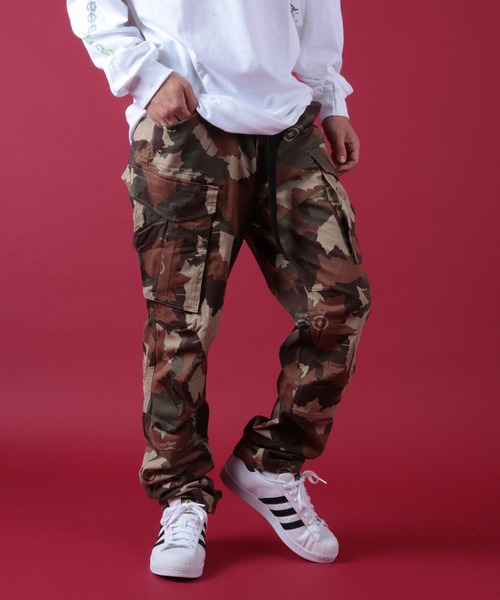 セール Lrg 迷彩柄 カーゴパンツ カーゴパンツ Lrg エルアールジー のファッション通販 Zozotown