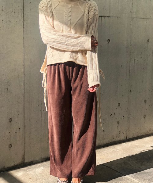 PARKS TOKYO SELECT(パークストウキョウセレクト)の「パーターンケーブルニット(ニット/セーター・レディース・A/B/C/D・FREE)」の10枚目の写真