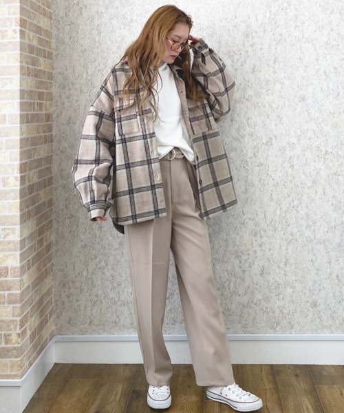 EPIMI E'PIMMY（エピミエピミー）の「テーパードセンタープレスパンツ（その他パンツ・レディース・ベージュ/ブラウン/ブルー/ピンク系その他・MEDIUM）」の13枚目の写真