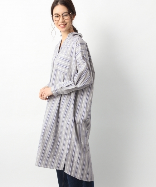 セール ブランド古着 シャツワンピース シャツワンピース Lepsim レプシィム のファッション通販 Zozoused