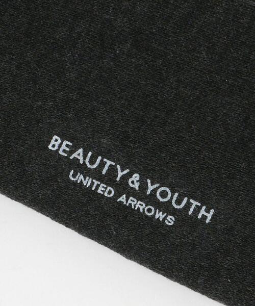 BEAUTY&YOUTH UNITED ARROWS(ビューティーアンドユースユナイテッドアローズ)の「BY バック アーガイル レギュラー ソックス(ソックス/靴下・メンズ・ダークグレー/オフホワイト・FREE)」の3枚目の写真