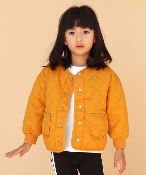 ever closet(エバークローゼット)の「キルティングジャケット(ブルゾン)」|キャメル