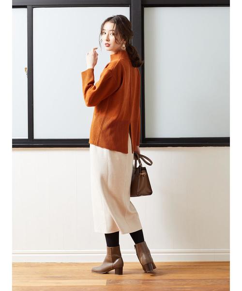 RAY CASSIN FAVORI（レイカズンフェバリ）の「・【RAY CASSIN】 ポンチスエードスカート＊（スカート・レディース・ベージュ/アイボリー/モカ・FREE）」の12枚目の写真