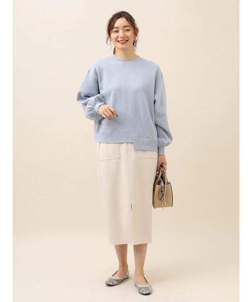 RAY CASSIN FAVORI（レイカズンフェバリ）の「・【RAY CASSIN】 ポンチスエードスカート＊（スカート・レディース・ベージュ/アイボリー/モカ・FREE）」の16枚目の写真