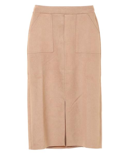 RAY CASSIN FAVORI（レイカズンフェバリ）の「・【RAY CASSIN】 ポンチスエードスカート＊（スカート・レディース・ベージュ/アイボリー/モカ・FREE）」の22枚目の写真