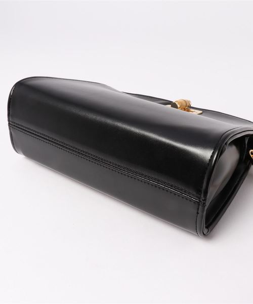 Edit Sheen（エディットシーン）の「バンブーモチーフミニチェーンショルダー（ショルダーバッグ・レディース・ブラック・FREE）」の2枚目の写真