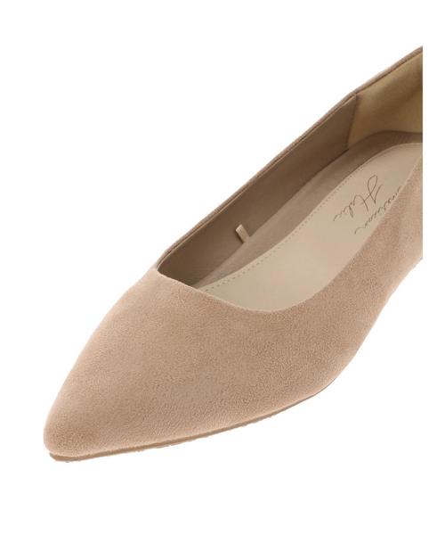 AMERICAN HOLIC（アメリカンホリック）の「スエード調カップインソールフラットパンプス　＊（パンプス・レディース・ライトグレー/ネイビー/ブラック/グレイッシュベージュ・23.5cm/24.5cm/24cm/23cm）」の9枚目の写真