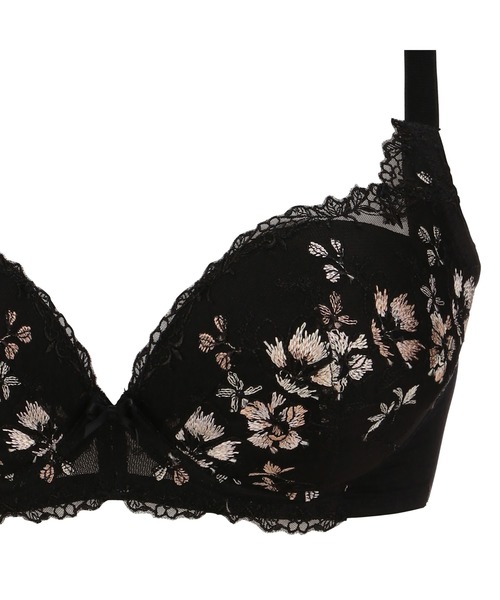 Triumph（トリンプ）の「天使のブラ 魔法のハリ感509 ブラジャー【B,C,D,E,Fカップ】TR509 WHU1（ブラジャー・レディース・ブラック/パープル/ピンク/イエロー・B70/C70/D70/B75/C65/C75/D65/D75/E65/E70/E75/F70/F75/E80/C80/D80）」の7枚目の写真