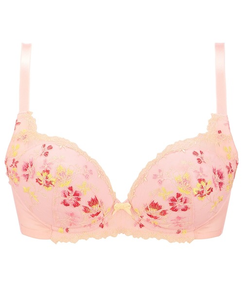 Triumph（トリンプ）の「天使のブラ 魔法のハリ感509 ブラジャー【B,C,D,E,Fカップ】TR509 WHU1（ブラジャー・レディース・ブラック/パープル/ピンク/イエロー・B70/C70/D70/B75/C65/C75/D65/D75/E65/E70/E75/F70/F75/E80/C80/D80）」の6枚目の写真