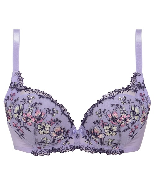 Triumph（トリンプ）の「天使のブラ 魔法のハリ感509 ブラジャー【B,C,D,E,Fカップ】TR509 WHU1（ブラジャー・レディース・ブラック/パープル/ピンク/イエロー・B70/C70/D70/B75/C65/C75/D65/D75/E65/E70/E75/F70/F75/E80/C80/D80）」の5枚目の写真