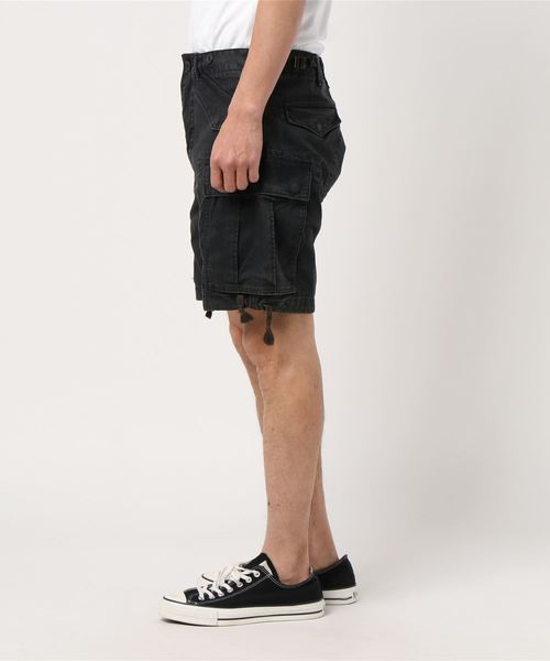 RRL（ダブル アール エル）の「コットン ヘリンボーン カーゴ ショート