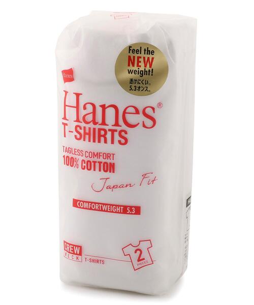 HANES(ヘインズ)の「HANES(ヘインズ)「Japan Fit」クルーネックTシャツ白2枚組(その他アンダーウェア/インナー・メンズ・ホワイト・XL/L/M/S)」の10枚目の写真