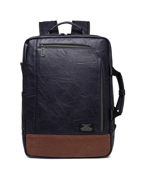 GUSCIO UOMO(グッシオ ウォーモ)の「【グッシオ ウォーモ】 3WAY ビジネスリュックサック 【通勤 通学】(ビジネスバッグ・メンズ・カーキ/ブラウン/ネイビー/ブラック・FREE)」の4枚目の写真