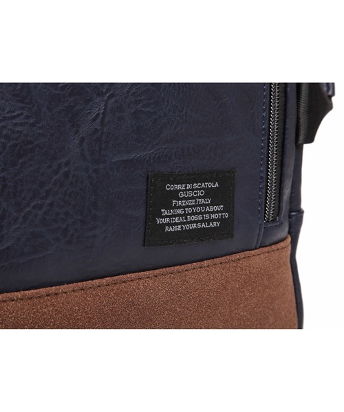 GUSCIO UOMO(グッシオ ウォーモ)の「【グッシオ ウォーモ】 3WAY ビジネスリュックサック 【通勤 通学】(ビジネスバッグ・メンズ・カーキ/ブラウン/ネイビー/ブラック・FREE)」の11枚目の写真