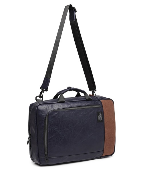 GUSCIO UOMO(グッシオ ウォーモ)の「【グッシオ ウォーモ】 3WAY ビジネスリュックサック 【通勤 通学】(ビジネスバッグ・メンズ・カーキ/ブラウン/ネイビー/ブラック・FREE)」の8枚目の写真